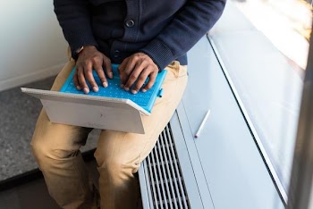 Free Photo of man, working, laptop