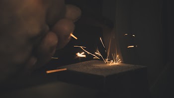Free Photo of man, working, long exposure