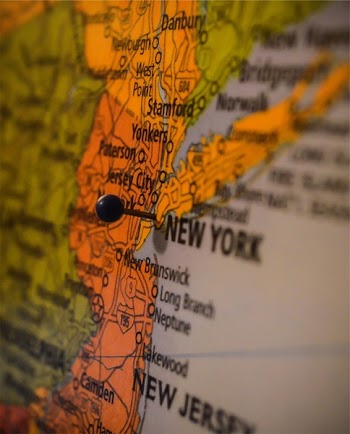 Free Photo of map, New York, New Jersey