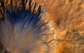 Free Photo of mars, crater, space