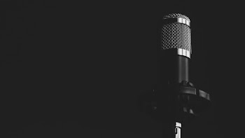 Free Photo of microphone, music, black and white