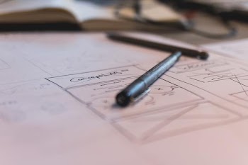 Free Photo of mobile, wireframe, sketch