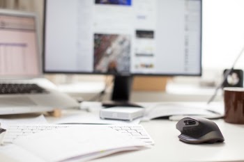 Free Photo of monitor, mouse, keyboard