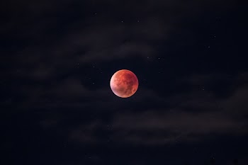 Free Photo of moon, planet, sky