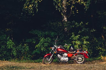 Free Photo of motorcycle, motorbike, grass
