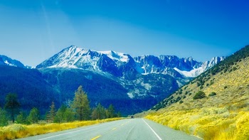 Free Photo of mountain, highland, blue