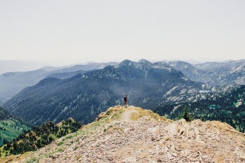 Free Photo of mountain, highland, cloud