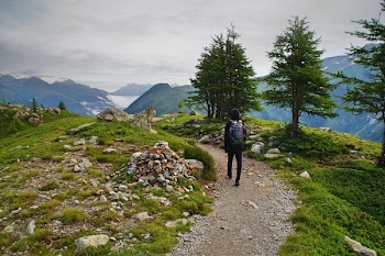 Free Photo of mountain, highland, cloud