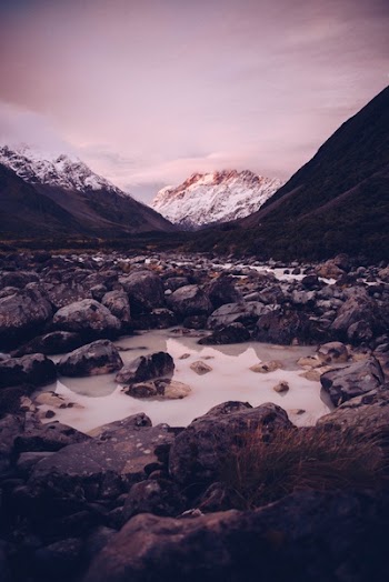Free Photo of mountain, highland, cloud