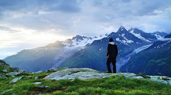 Free Photo of mountain, highland, cloud