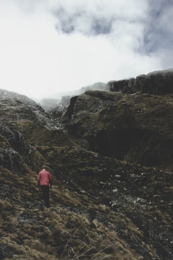 Free Photo of mountain, highland, cloud