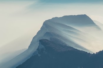 Free Photo of mountain, highland, sky