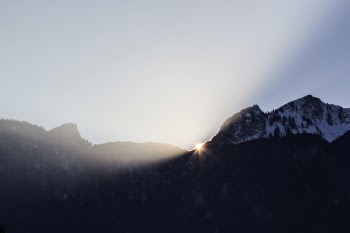 Free Photo of mountain, highland, sky
