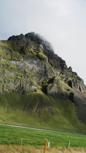 Free Photo of mountain, highland, sky