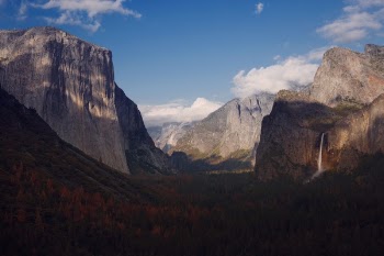 Free Photo of mountain, highland, valley
