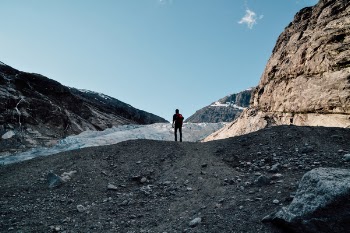 Free Photo of mountain, landscape, snow