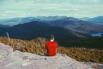 Free Photo of mountain, people, man