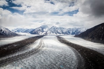 Free Photo of mountain, valley, blue