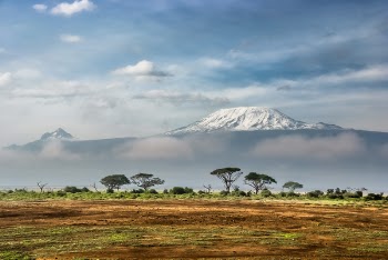Free Photo of mountain, valley, highland