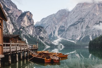 Free Photo of mountain, valley, hill