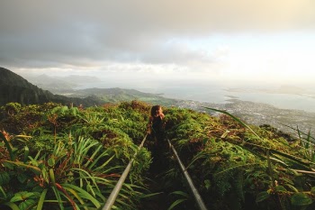 Free Photo of mountain, valley, view