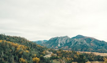 Free Photo of mountains, hills, forest