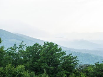 Free Photo of mountains, hills, trees