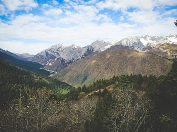 Free Photo of mountains, hills, valleys