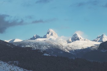 Free Photo of mountains, peaks, valleys