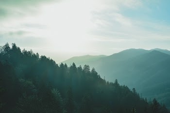 Free Photo of mountains, valleys, hills