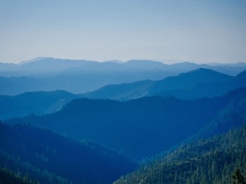 Free Photo of mountains, valleys, peaks