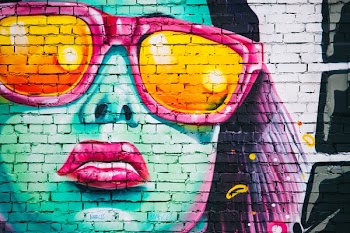 Free Photo of mural, spray paint, bricks