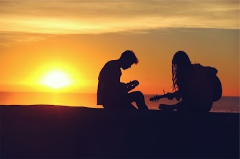 Free Photo of musicians, guitars, music