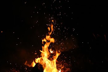 Free Photo of nature, fire, flames