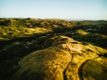 Free Photo of nature, green, hills