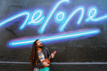Free Photo of neon, light, night
