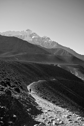 Free Photo of nepal, black and white, walking