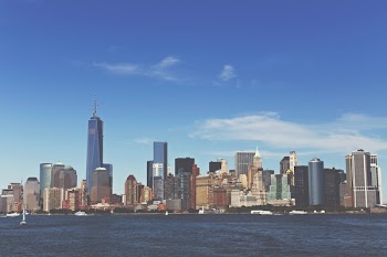 Free Photo of new york, blue, sky