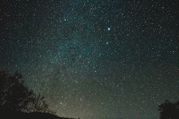 Free Photo of night, sky, stars