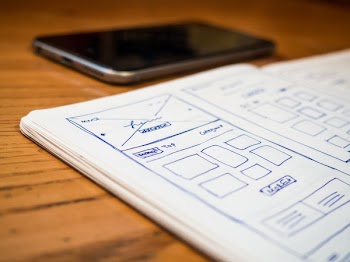 Free Photo of notebook, notepad, mockups