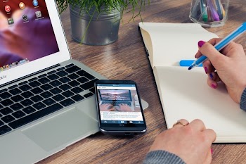 Free Photo of notebook, notepad, writing