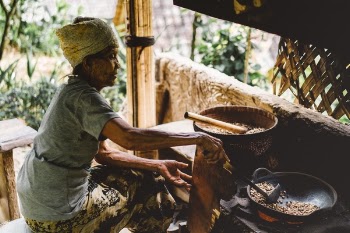 Free Photo of old, woman, poor