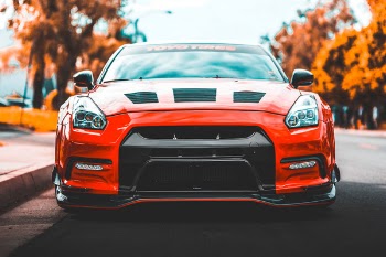 Free Photo of orange, car, vehicle
