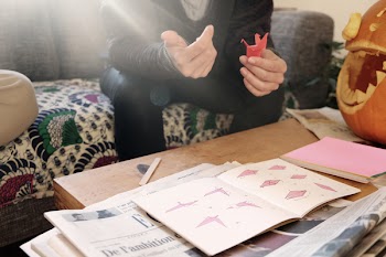 Free Photo of origami, paper, crafts
