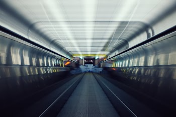 Free Photo of oslo, tunnel, lights
