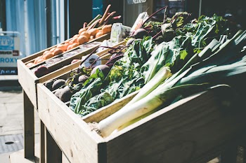 Free Photo of outdoor, vegetable, market stall