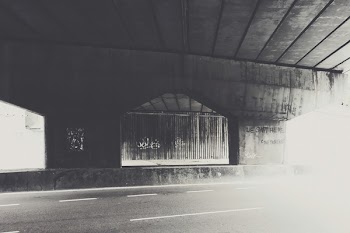 Free Photo of overpass, road, pavement