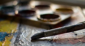 Free Photo of paint, brush, close up