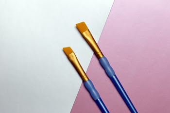 Free Photo of paint, brushes, abstract