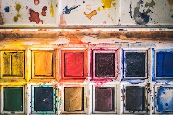 Free Photo of paint, color, palette